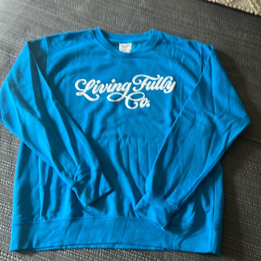 Living Fully by Mallory Ervin Sweatshirt